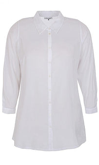 Zhenzi bluser_t-shirts_kjoler Zhenzi - Jorja tunika, hvid - 2301268-0001