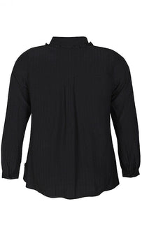 Zhenzi bluser_t-shirts_kjoler Zhenzi - PAIGE skjorte, sort - 2209473