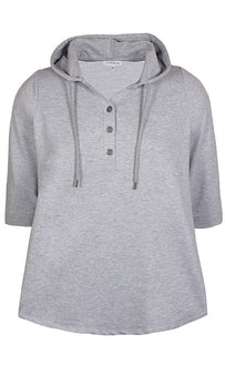 Zhenzi bluser_t-shirts_kjoler Zhenzi - Sire trøje, grå - 2302040-741