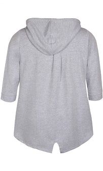 Zhenzi bluser_t-shirts_kjoler Zhenzi - Sire trøje, grå - 2302040-741