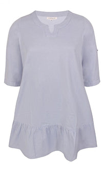 Zhenzi bluser_t-shirts_kjoler Zhenzi - Toshi kjole, blå - 2304564-5104