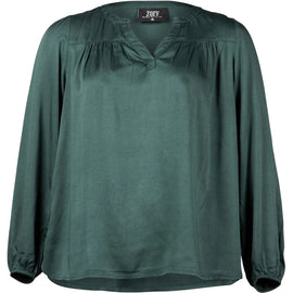 Zoey bluser_t-shirts_kjoler Zoey - Amani bluse, grøn - 221-2747