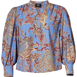 Zoey bluser_t-shirts_kjoler Zoey - Bluse med paisley mønster - 223-0147