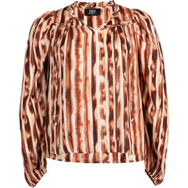 Zoey bluser_t-shirts_kjoler Zoey - Roselyn bluse, mønsteret - 221-5247